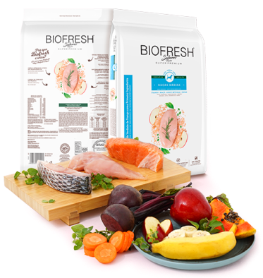Por que seu pet merece Biofresh?